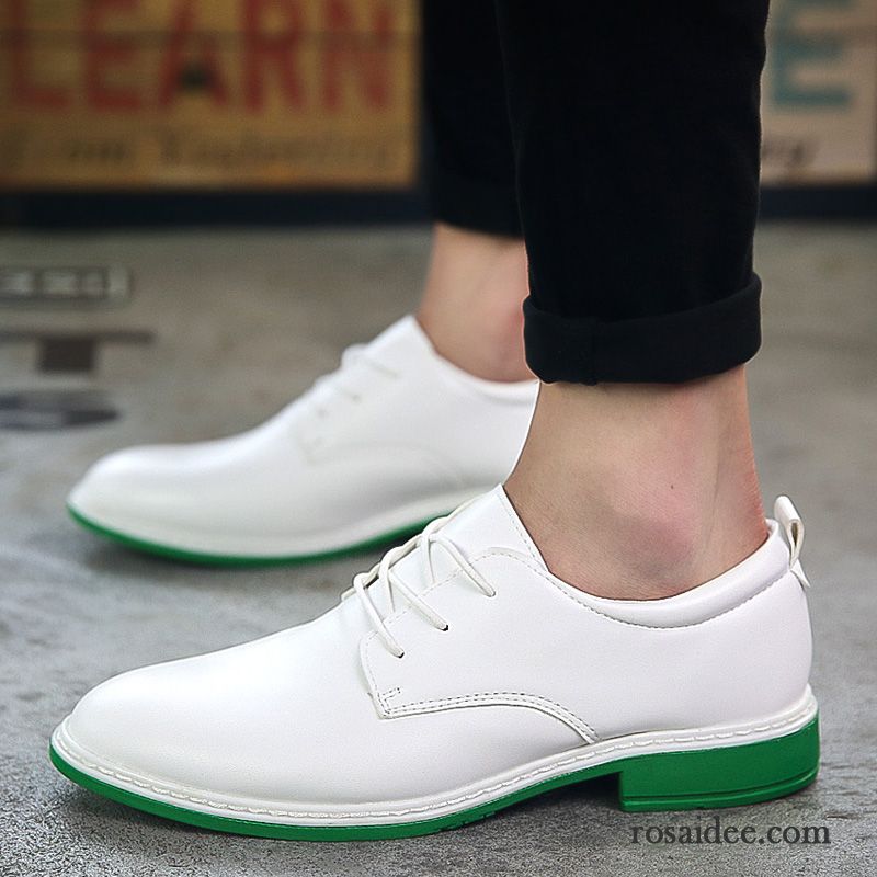 Herbst Schuhe Herren Casual Sommer Lederschue Herren England Atmungsaktiv Erhöht Teenager Trend Schuhe Geschäft Verkaufen