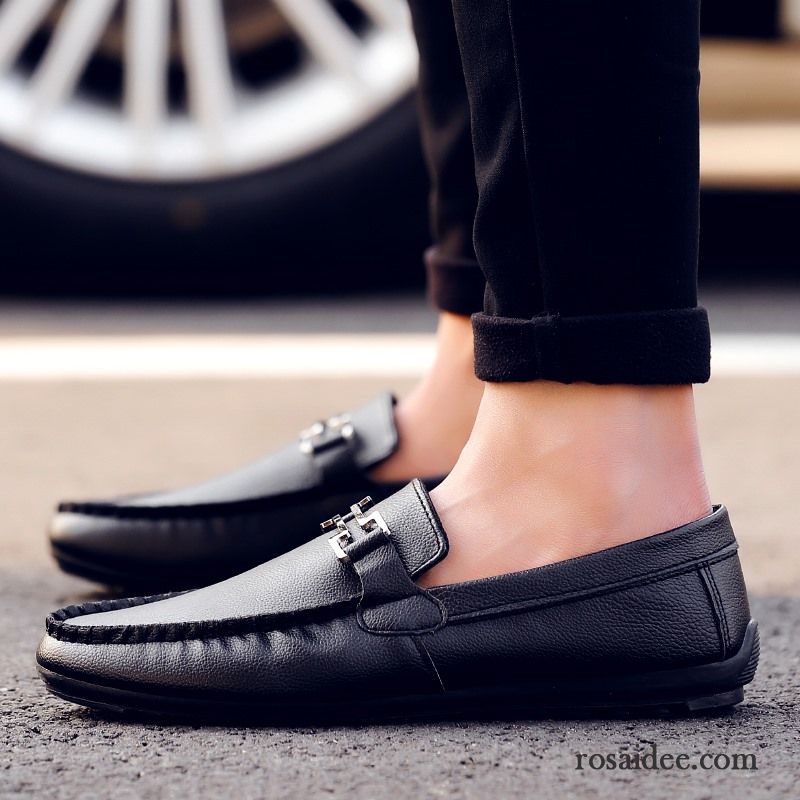 Wildleder Schnürschuhe Herren Casual Trend Weiß Jugend England Lederschue Herren Sommer Faul Schuhe Günstig